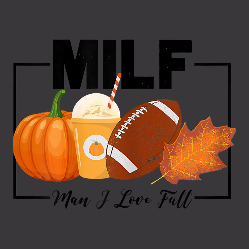 Womens Funny Milf Man I Love Fall Autumn Seasons Lover Fall Vibes T Sh Ladies Curvy T-Shirt by cm-arts | Artistshot