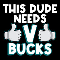 Will Work For Bucks Funny Vbuck Gifts For Rpg Gamer Boys Baby Beanies | Artistshot