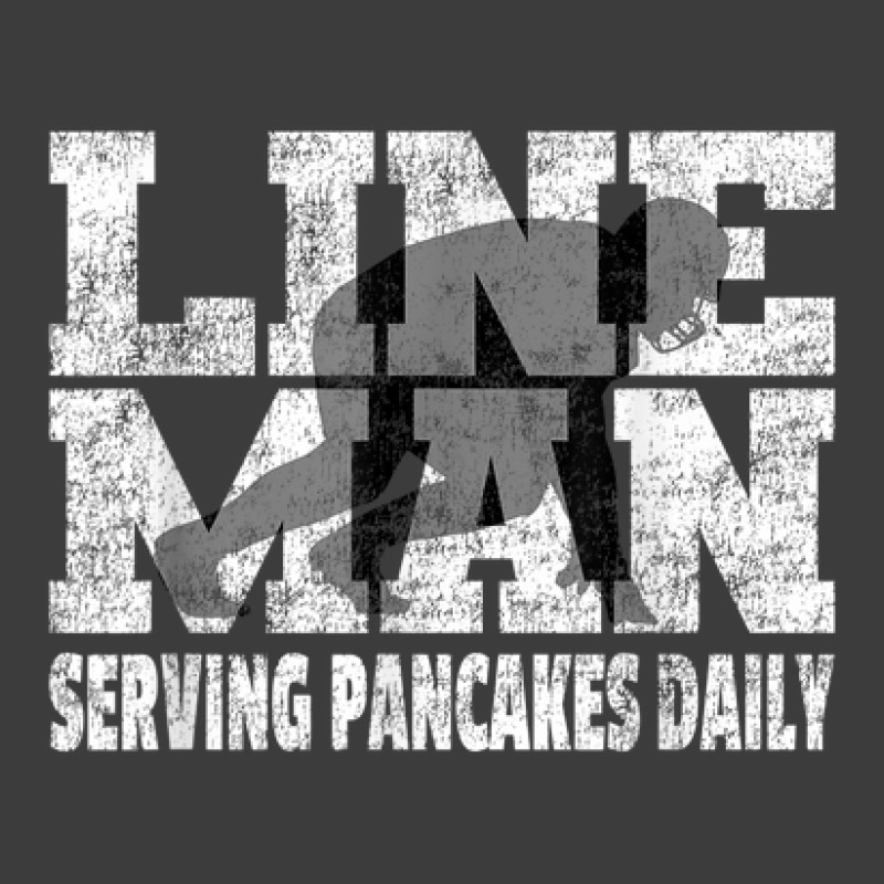 Vintage Football Lineman Saying   Serving Pancakes Daily Men's Polo Shirt | Artistshot