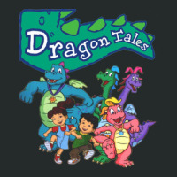 Dragon Tales Graphic Women's Triblend Scoop T-shirt | Artistshot