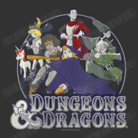 Womens Dungeons & Dragons Group Shot Badge V-neck Baby Bodysuit | Artistshot