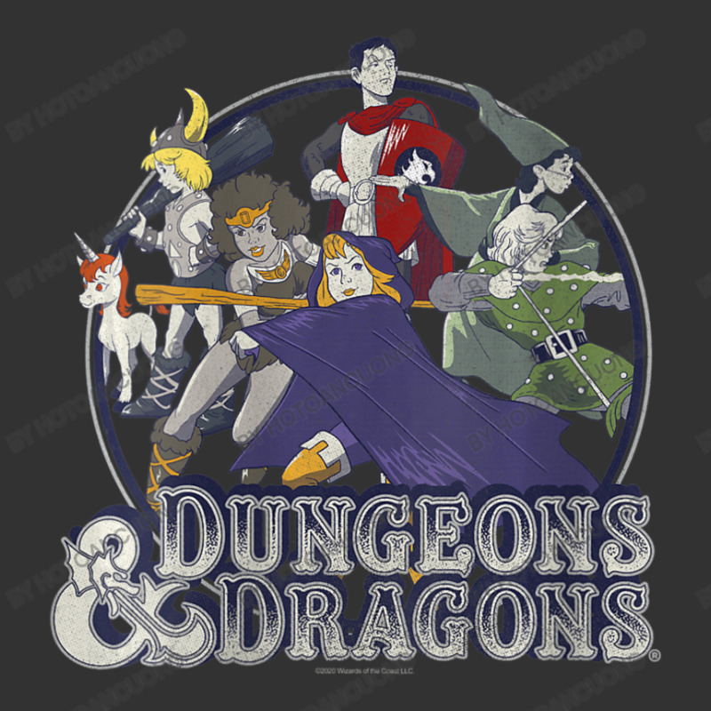 Womens Dungeons & Dragons Group Shot Badge V-neck Baby Bodysuit | Artistshot