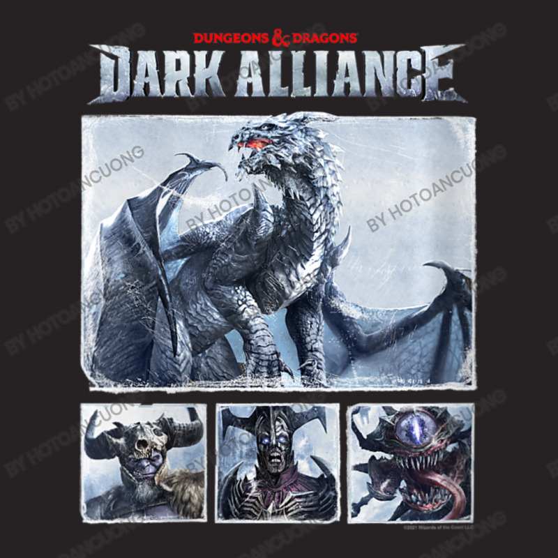 Womens Dungeons & Dragons Group Shot Dark Alliance Box Up V-neck Vintage Cap | Artistshot