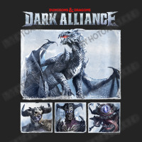 Womens Dungeons & Dragons Group Shot Dark Alliance Box Up V-neck 3/4 Sleeve Shirt | Artistshot