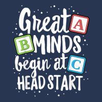 Great Minds Head Start Teacher Early Childhood Education Ladies Denim Jacket | Artistshot