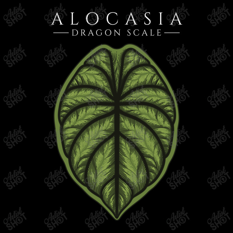 Alocasia Dragon Scale Aroid Plant Lover Anthurium Philodendron Long Sleeve Baby Bodysuit by dovieavila | Artistshot