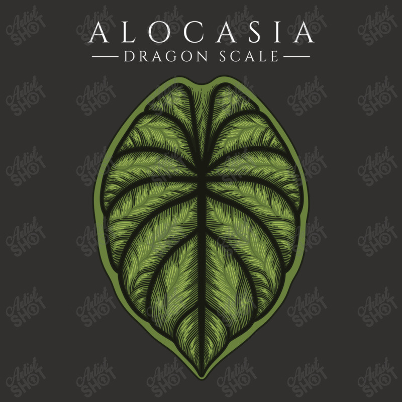 Alocasia Dragon Scale Aroid Plant Lover Anthurium Philodendron Champion Hoodie by dovieavila | Artistshot