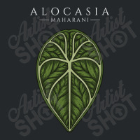 Alocasia Maharani Aroid Plant Lover Anthurium Philodendron Monstera Crewneck Sweatshirt | Artistshot