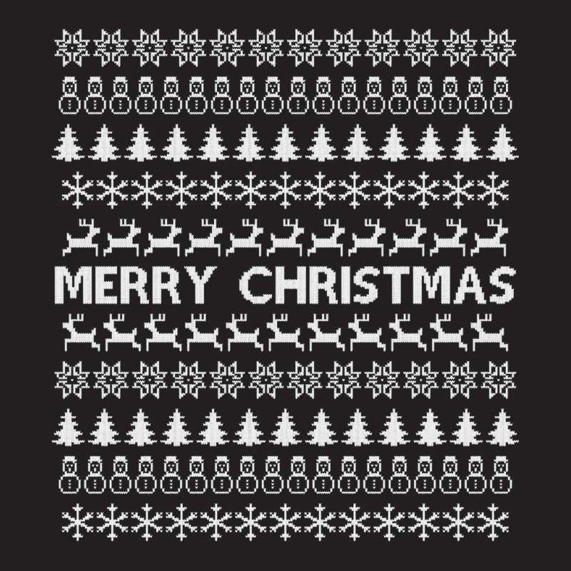 Merry Christmas Ugly Sweater Design Sweatshirt T-shirt | Artistshot