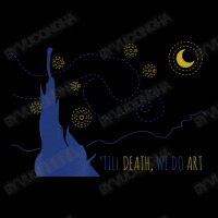 Van Gohg Starry Night Tshirt. Till Death We Do Art Kids Cap | Artistshot