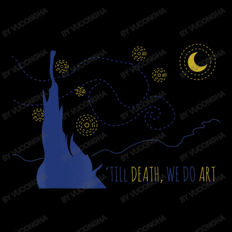 Van Gohg Starry Night Tshirt. Till Death We Do Art Kids Cap by vucongha | Artistshot