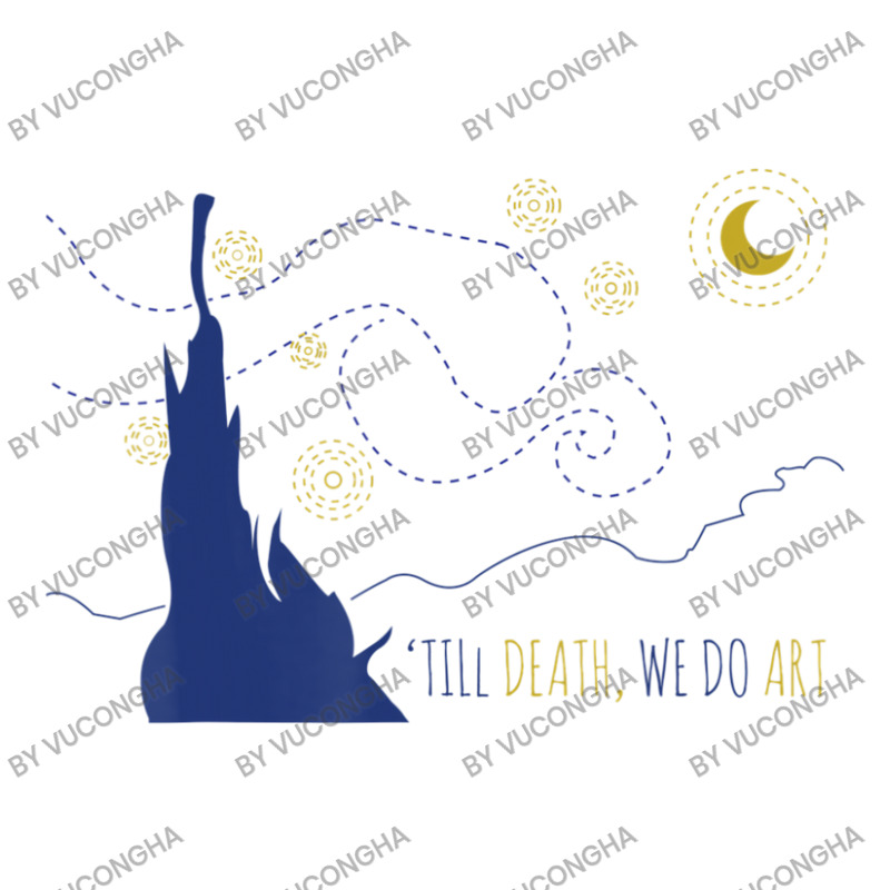 Van Gohg Starry Night Tshirt. Till Death We Do Art Baby Tee by vucongha | Artistshot