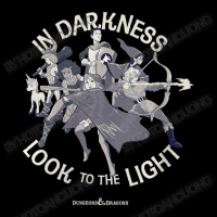 Womens Dungeons & Dragons In Darkness Look To The Light V-neck Youth Jogger | Artistshot