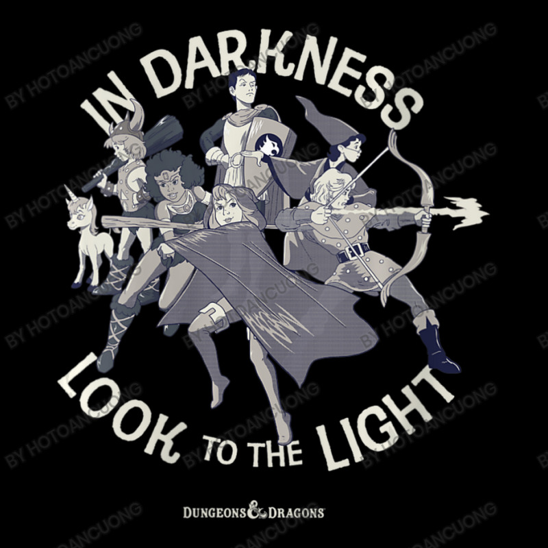 Womens Dungeons & Dragons In Darkness Look To The Light V-neck Youth Jogger by hotoancuong | Artistshot