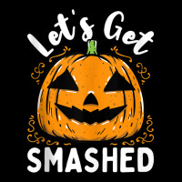 Lets Get Smashed Funny Pumpkin Halloween Drinking Costume Tank Top Youth Sweatshirt | Artistshot