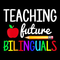 Teaching Future Bilinguals Spanish Teachers Back To School Pocket T-shirt | Artistshot