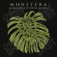 Monstera Deliciosa Philodendron Aroid Plant Lover Addict Scorecard Crop Tee | Artistshot