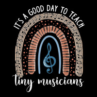 Its A Good Day To Teach Tiny Musicians Music Teacher Rainbow Long Sleeve Shirts | Artistshot