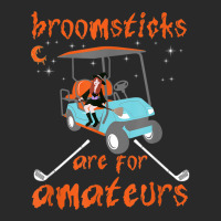 Broomsticks Are For Amateurs Golf Cart Funny Halloween Toddler T-shirt | Artistshot