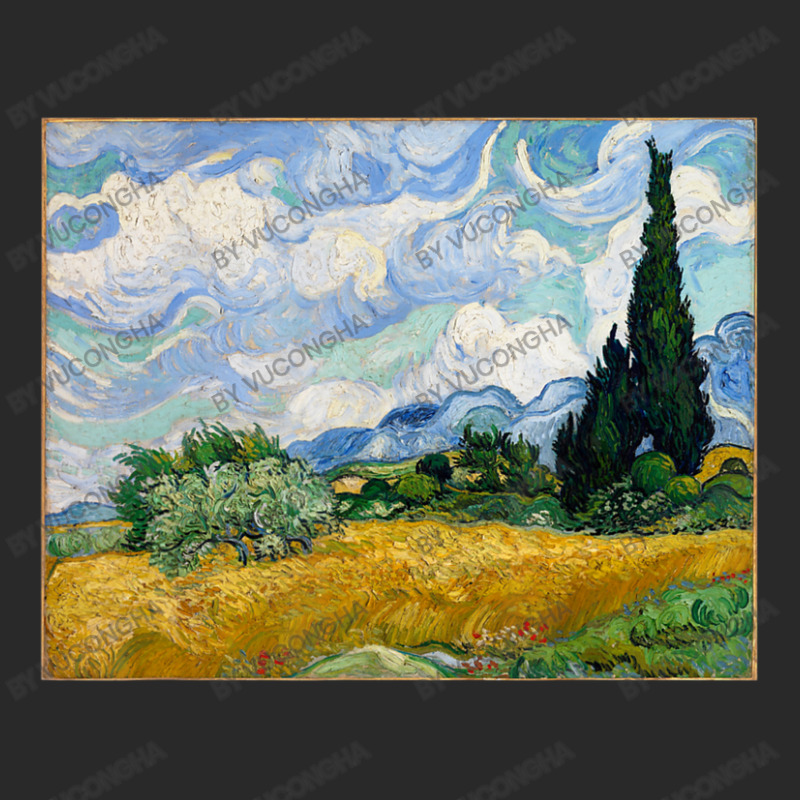 Vincent Van Gogh Wheat Field With Cypresses Toddler T-shirt | Artistshot