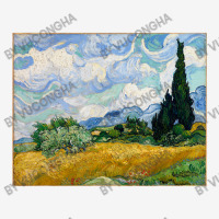 Vincent Van Gogh Wheat Field With Cypresses Youth 3/4 Sleeve | Artistshot