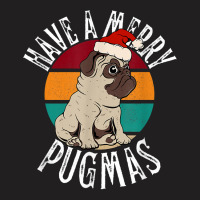 Pug Christmas Dog Santa Merry Pugmas Xmas Gifts T Shirt T-shirt | Artistshot