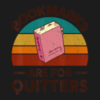 Bookmarks Are For Quitters Book Lover Reading Teacher Hoodie & Jogger Set | Artistshot