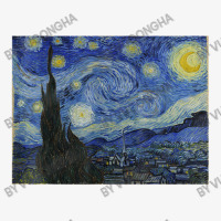 Vincent Van Gogh's Starry Night Ladies Fitted T-shirt | Artistshot