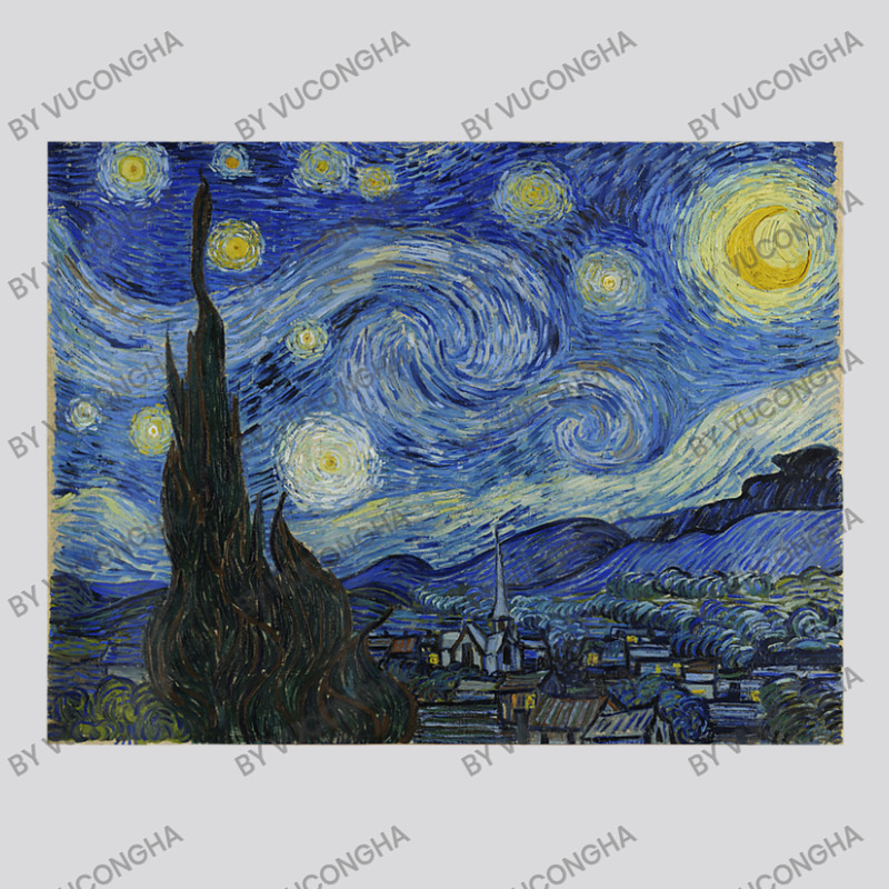 Vincent Van Gogh's Starry Night Women's Triblend Scoop T-shirt by vucongha | Artistshot