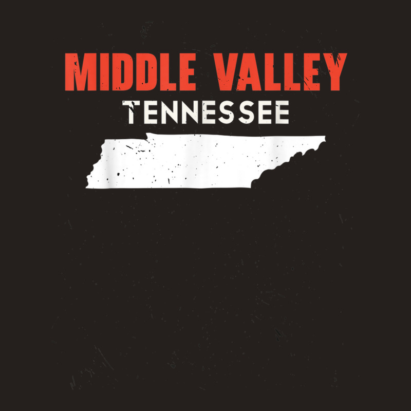 Middle Valley Tennessee Usa State America Travel Tennessean Tank Top by Uniform | Artistshot