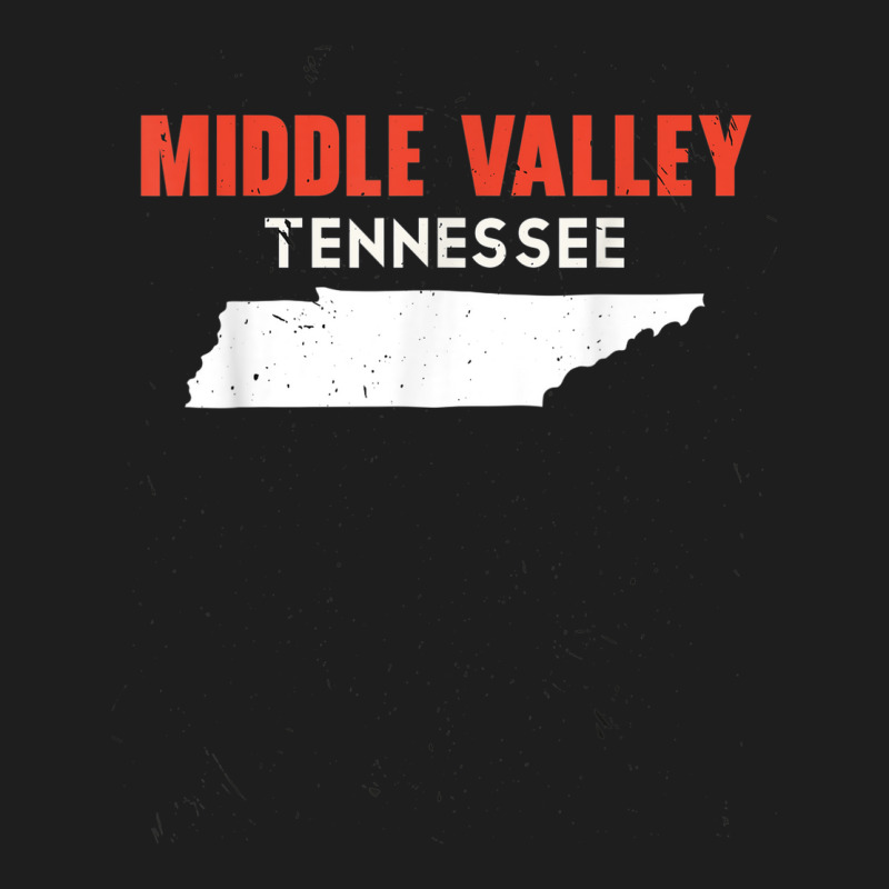 Middle Valley Tennessee Usa State America Travel Tennessean Classic T-shirt by Uniform | Artistshot