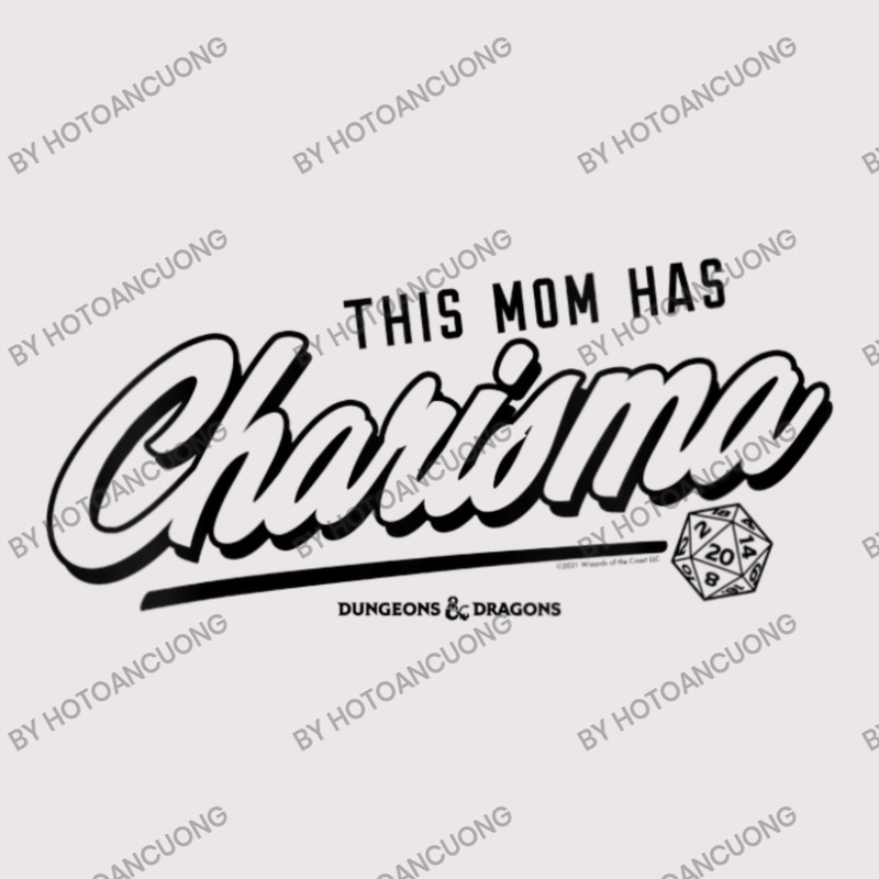 Womens Dungeons & Dragons Mother's Day This Mom Has Charisma Script V- Pocket T-Shirt by hotoancuong | Artistshot