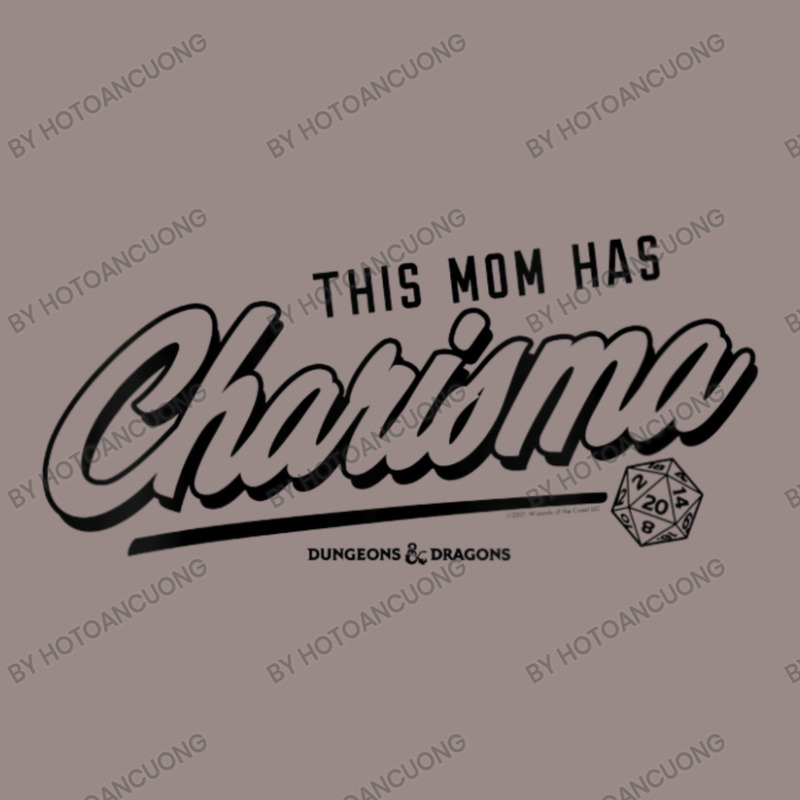 Womens Dungeons & Dragons Mother's Day This Mom Has Charisma Script V- Vintage T-Shirt by hotoancuong | Artistshot