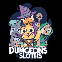 Dungeons And Sloths Women's V-neck T-shirt | Artistshot