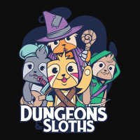 Dungeons And Sloths Crop Top | Artistshot