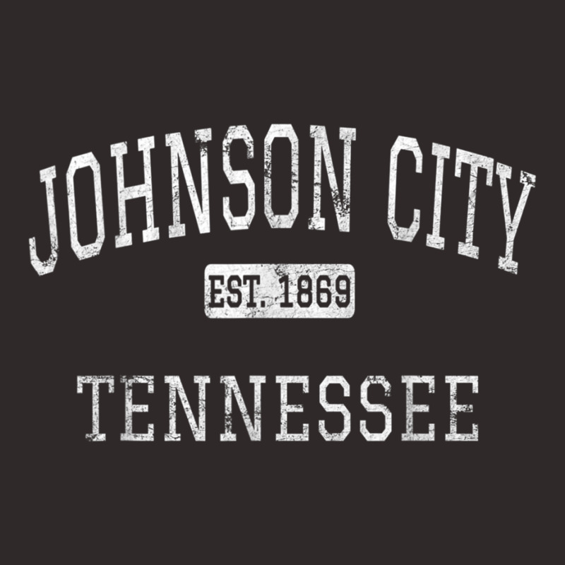 Johnson City Tennessee Tn Vintage T Shirt Racerback Tank by cm-arts | Artistshot