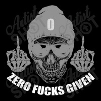 Mens Zero Fucks Given Skull Bandana Men Middle Fingers Sunglasses Adjustable Cap | Artistshot