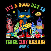 Its A Good Day To Teach Tiny Humans Pre-k Cat Teacher Lover Men's Long Sleeve Pajama Set | Artistshot