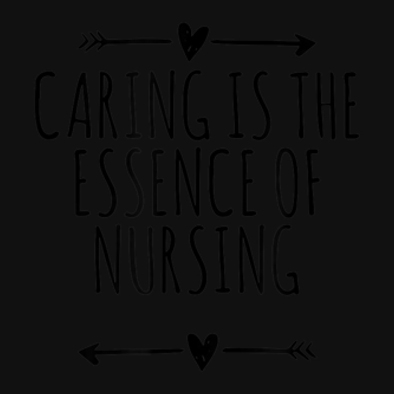 Cool Funny Arrows Saying Caring Is The Essence Of Nursing Round Patch ...