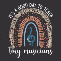 Its A Good Day To Teach Tiny Musicians Music Teacher Rainbow Vintage Short | Artistshot