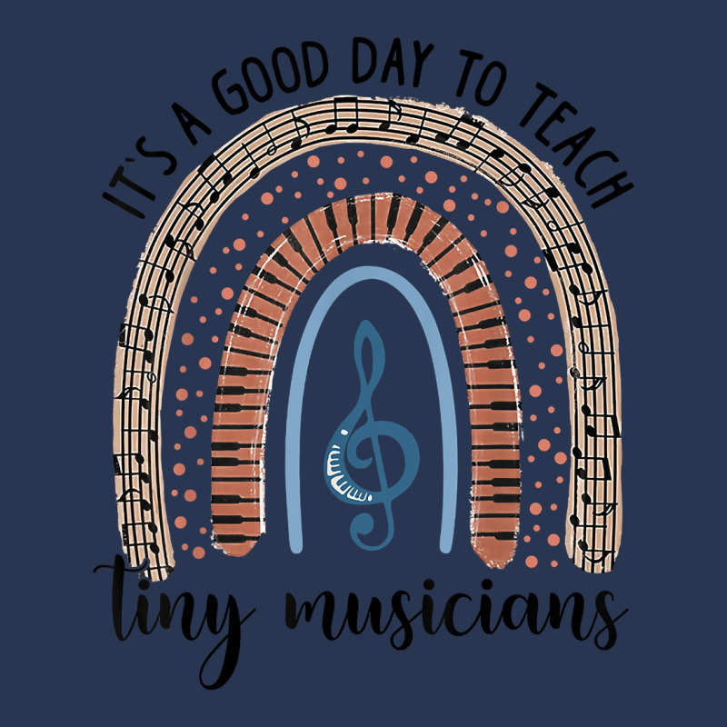 Its A Good Day To Teach Tiny Musicians Music Teacher Rainbowgift Men Denim Jacket | Artistshot