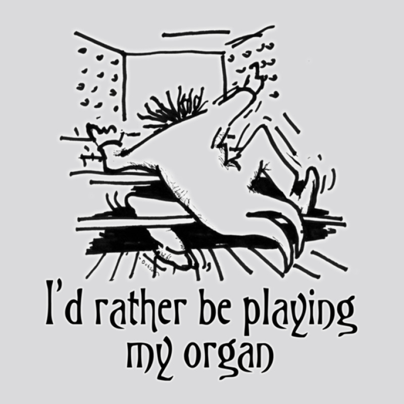 Funny Cartoon Of Organist For Boyfriend Women's Triblend Scoop T-shirt by MarlonTaylor | Artistshot