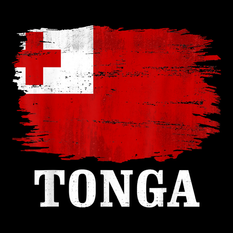 Vintage Tonga Flag For Tongan Gift T Shirt Legging by cm-arts | Artistshot