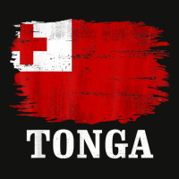 Vintage Tonga Flag For Tongan Gift T Shirt Scorecard Crop Tee | Artistshot