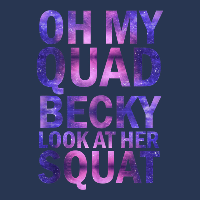 Oh My Quad Becky Look At Her Squat Tank Top Ladies Denim Jacket by cm-arts | Artistshot