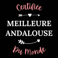 Womens Copine Andalouse Humour Meilleure Andalouse Toddler 3/4 Sleeve Tee | Artistshot