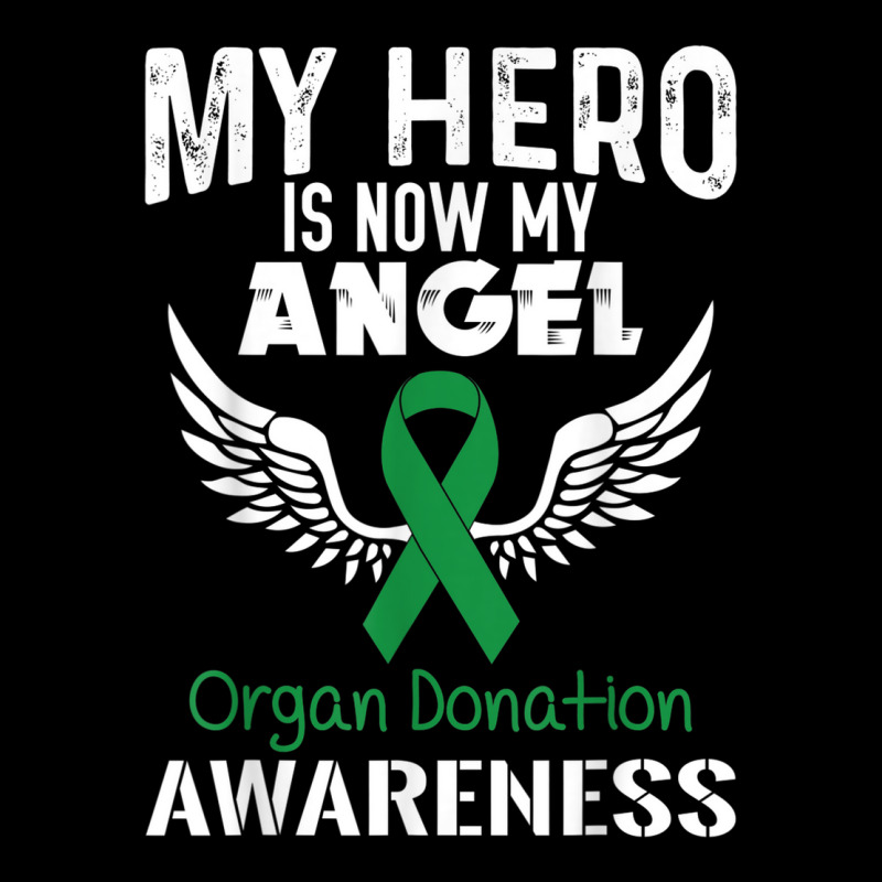 Hero Now Angel  Organ Donation Awareness Supporter Ribbon Youth Jogger by Outpost | Artistshot