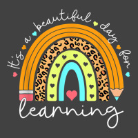 Its Beautiful Day For Learning Rainbow Teacher Students Vintage T-shirt | Artistshot