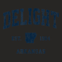 Delight Arkansas Ar Vintage Athletic Navy Sports Design Ladies Fitted T-shirt | Artistshot