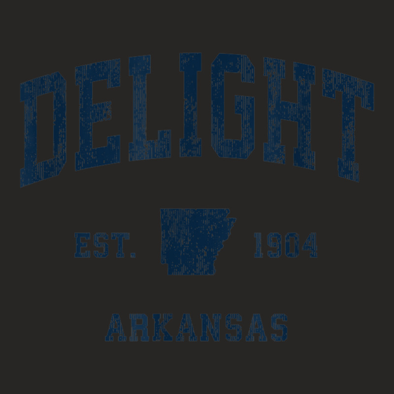 Delight Arkansas Ar Vintage Athletic Navy Sports Design Ladies Fitted T-Shirt by Uniform | Artistshot